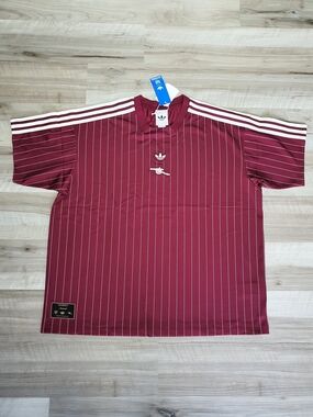 Adidas Arsenal Terrace Icon Jersey Collegiate Burgundy KB6427 Men's XL New